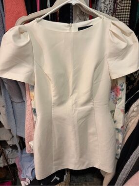 Zara Cream Mini Dress